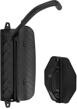 Cpolebev Supporto da Parete Girevole per Bici, Ganci per Bici per Garage, Supporto da Parete per Portabiciclette Portabiciclette Verticale