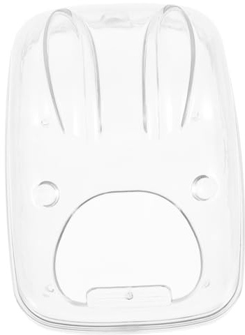 BCOATH Sandbadehaus für Kleintiere Acryl Badebox für Hamster Meerschweinchen-Toilette Handlich und Langlebig Geeignet als Hamster-sandbadewanne und Badebehälter