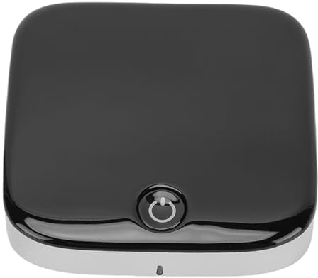 Asixxsix Trasmettitore e ricevitore 5.0, Adattatore aereo 2 in 1 con bassa latenza per TV PC Car Stereo, Supporta 2 cuffie contemporaneamente, Adattatore ottico AUX da 3,5mm