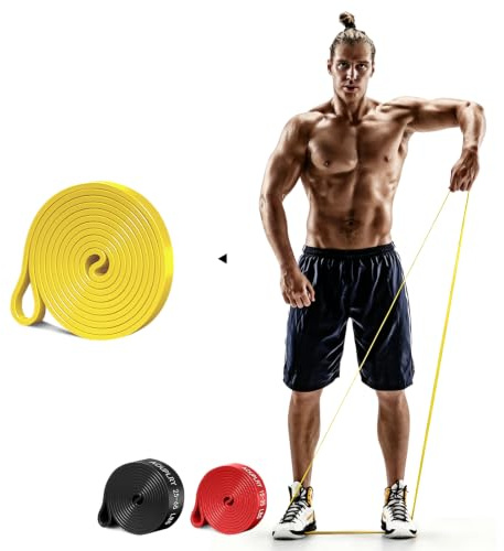 Resistance Bands Set, Exercise Band with Door Anchor for Men & Women | Stretch Bands for Exercise, Body Shaping, Strength Training, Home & Gym Workout Fitness Equipment