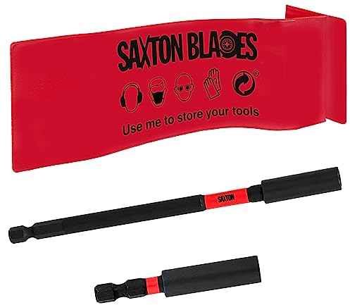 Saxton 60mm & 152mm Long Impact Duty Screwdriver Drill Strong Magnetic Bit Holder Fit Milwaukee Dewalt Bosch etc
