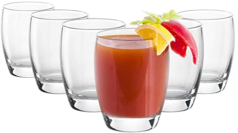 Bormioli Rocco Fiore Verres d'eau - jus Classique Whisky Cocktail Gobelets - 365ml - Paquet de 12