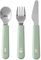 Mepal - set de cubiertos infantiles de 3 piezas - cubiertos infantiles - set de cubiertos con tenedor, cuchillo y cuchara para niños - apto para el lavajillas - Little Farm