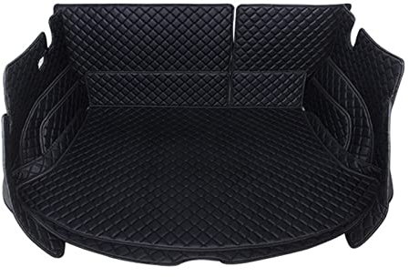 DZSYINGCHUSM Custom Für Mercedes Für Benz C Ml Gla Gle R A B Gls Glc Gl Cla Klasse Kofferraummatte Kofferraumwanne Set (Color : Alles schwarz)