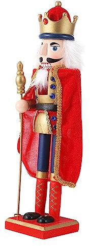 Ciieeo Figurine De Soldat Casse-Noisette Bois Soldat De Bois Décoration Intérieure pour Maison Ou Bureau Jouet Éducatif