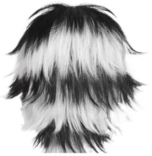 Gladiaond 1pc Anime Charakter Volleyball Junior Schwarz COS Perücke Hit Haar Top Chemische Faser Synthetisch for Täglich Und Cosplay