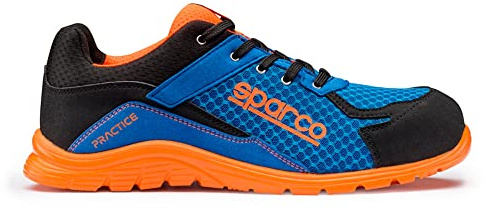 Sparco 0751739 Azaf Practice Scarpe, blu/arancione