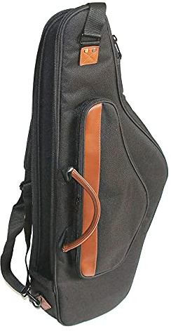Tuyama Gigbag für Tenorsaxophon - Extra stabil und gut gepolstert - Mit abnehmbaren Rucksackgurten sowie zusätzlichem Schutzstreifen auf der Trichterseite (Tenorsaxophon)