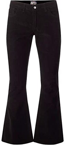 Madcap England Men's Retro Mod 60s 70s Flared Cord Flares Jeans Trousers Bootcut Bell Bottoms Killer MC296