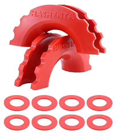 D Schäkel Isolations Unterlegscheiben Set Abschleppschäkel Stoßstangenschutz D Schäkel Isolator Für 3/4 5/8 Zoll Bügelschäkel Armbandschnalle Rostfreier Bogenschäkel D