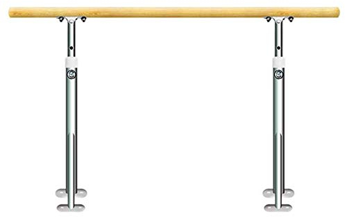 Double Ballet Barre Bar, 5FT Adjustable Dancing Bar for Adults Or Girls, Fitness Equipment for Training Dance, Sports