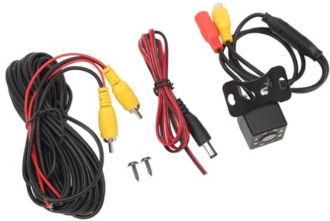 Dynamic Trajectory Reversing Camera, Backup Camera With Backup Camera HD Image 8 LED Light Durable For Vehicle