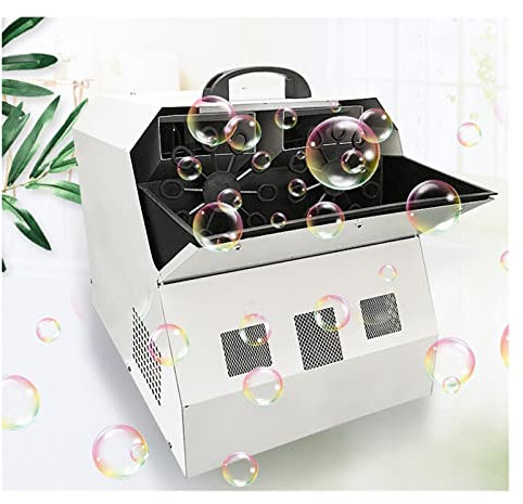 CPARTS Bubbles Automatisches Blasengebläse, zweirädrige Rauchblasenmaschine, Färben von Rauchblasen, All-in-One-Maschine für Outdoor/Indoor-Party, Geburtstag ()