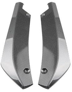 2 Stück Auto Seitenschweller, Für BMW 3 Series E90 M3 E91 E92 E93 F30 F31 Rocker Splitter Winglet Wings Spoiler Verlängerung Styling Karosserie Body Kit, B/Carbon Fiber pattern-45CM