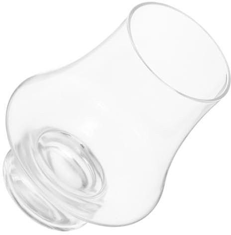 OFFSCH Bicchiere in Trasparente Per Uso Domestico Recipiente Per Whisky Succo Tè E Cucina Design Pratico Elegante