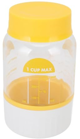 Buttercup Butter Maker, Multifunctional Cream Separator Butter Making Bottle, Create Delicious Homemade Butter, Plastic Butter Maker Jar for Kitchen Cooking Baking
