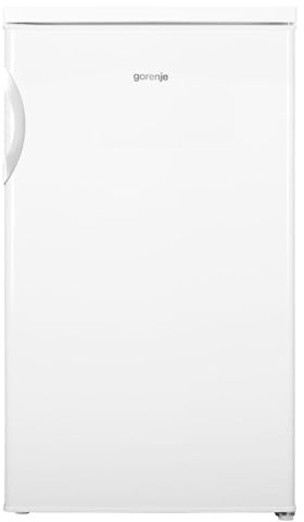 Gorenje R49CPW Tischkühlschrank/Freistehend/Ohne Gefrierfach/Energieeffizienzklasse C/ 37dB / 133 Liter/CrispZone/Eco-Modus/LED Beleuchtung/Türanschlag wechselbar/BxHxT: 56 × 84,5 × 59,8 cm/Weiß