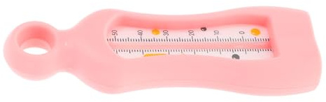 MOBUTOFU Termometro da Bagno Facile da Usare Display Chiaro Materiale Pp Rosa per Ragazzo Ragazza e Ragazzo Ragazza Piccoli per Bagnetto a Casa
