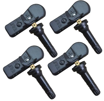 4x RDKS Sensoren Kompatibel für Renault Clio IV Captur, Dacia Duster Sandero, Smart ForTwo, 433MHz Reifendrucksensor Set, Ersatz für 407009322R A4539051701 (4er-Pack)