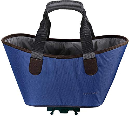 Racktime Unisex – Erwachsene Agnetha Einkaufstasche, Berry Blue, 15 Liter