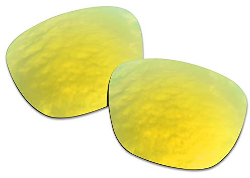 SOODASE Pour Oakley Enduro Des lunettes de soleil Doré Verres de remplacement polarisés