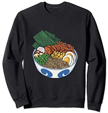Bol de fruits de mer Nouilles ramen Foodie Asian-Food Sweatshirt