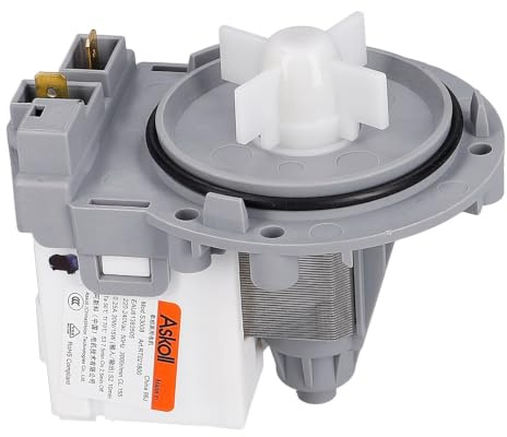 easyPART passend für LG Electronics EAU61383505 Ablaufpumpe Laugenpumpe | Magnettechnik 30W, Askoll, für Waschmaschine, Abwasserpumpe, Motorpumpe, 30 Watt, Wasserablauf, Frontlader