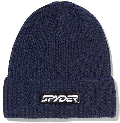 Spyder Groomers Beanie für Herren, Echtes Marineblau, Einheitsgröße
