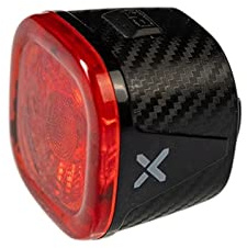 XOSS XR01 Smart Bike Tail Light, IPX6 Waterproof Brake Sensing Rear Lights, USB-C Rechargeable Auto ON/Off Bike Brake Light