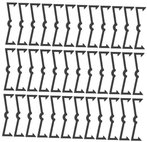 PLAFOPE 100stücke Pegboard Hakenstopper Kunststoff-hakenfixierer Für Lochplatten Zubehör Für Haken Und Stecktafeln Für -projekte Und Sichere Befestigung