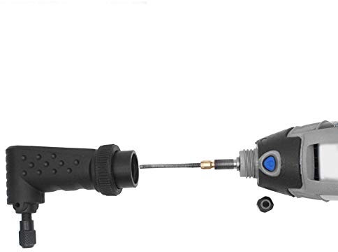 Spacnana Accesorio para Amoladora Eléctrica, Convertidor de ángulo Recto, Accesorio para Amoladora Eléctrica, Herramienta Rotativa de ángulo Recto de 90 Grados para Bricolaje, Amoladoras