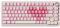 YUNZII B75 PRO Drahtlose Mechanische Tastatur, 75% Gaming Tastatur Dichtung Hot Swap Custom Keyboard mit Knopf, Vorgeschmierte Schalter RGB, Tri-Mode Tastatur (Pink, Cocoa Cream V2 Switch)