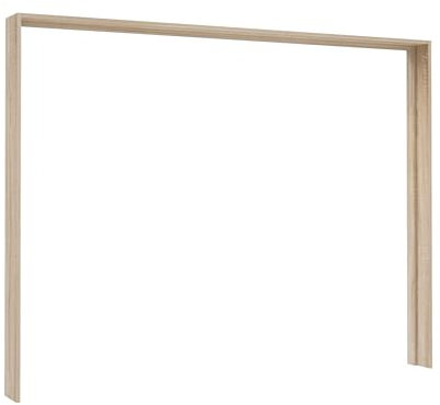 Passepartout >PASSEPARTOUTS< PASSEPARTOUTS in Sonoma Eiche, modern & robust: 279,4x214,4x23,8 cm, Folie finish, ABS-/Papierkanten, Spanplatte, zerlegt geliefert ? passend für Kleiderschränke!