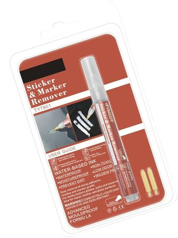 Sticker Remover Pen Adhesive Remover Pen Adhesive Stuff Remover Pen for Removing Glues Labels Adhesives Double Side Tape