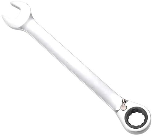 SHUNMIN Llaves Fijas con Carraca Llave de trinquete Llave de trinquete de 8-19 mm Combinación de Llaves de Herramientas manuales de reparación de automóviles Llave Carraca(8mm)