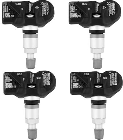 ISINEVER 4 tlg. TPMS Sensor RDKS Reifendrucksensor Reifendruckkontrollsystem 433 MHz Kompatibel mit Mercedes W213 W177 W167 W247# A0009054104