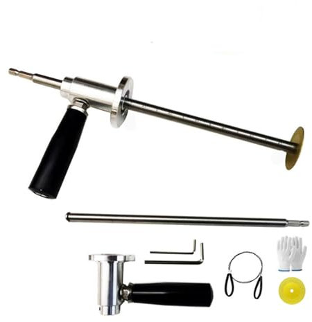 GAENZA Tagliatubi Interni per Tubi in PVC Regolabili, Strumento di Taglio per Tubi in PVC Interni in Acciaio Inox con Rotella di Taglio E Impugnatura, Tagliatubi Interni in PVC per Trapano