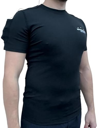 Generisch Multifunktionsshirt mit Headset Taschen Kurzarm