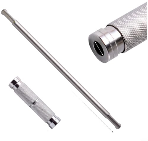 26cm SDS Plus Extension Bar Quick Change Adapter Compatible with Hammer Drills and Masonry Drills High Carbon Steel and Chrome Vanadium Knurled Surface Hammer Accessories