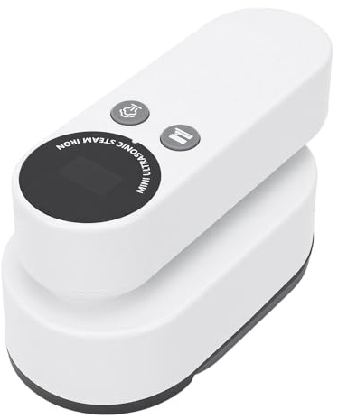 Gugxiom Machine à Repasser les Vêtements à Main avec Batterie 9200 MAh, Fer à Repasser Portable sans Fil 3 Réglages de Température, Défroisseur sans Fil pour Voyage à la Maison,