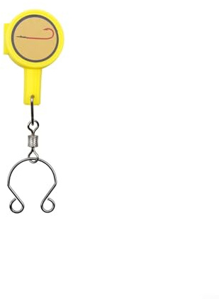 Strumento per legare nodi da pesca per fissare l'amo, facile dispositivo di legatura, accessorio per pescatore, realizzato in plastica ABS, colore rosa, opzione per organizzare e riparare rapidamente