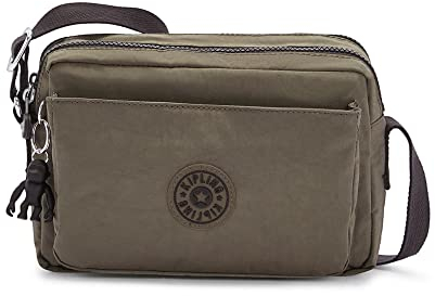 Kipling ABANU M Mittelgroße Umhängetasche, Green Moss (Grün)