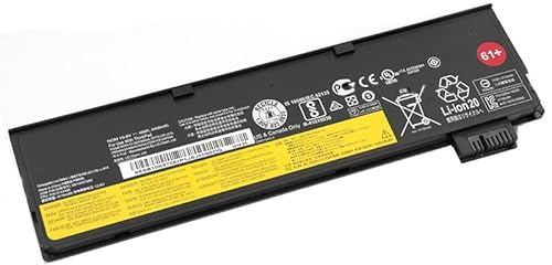 7xinbox 61+ 01AV422 01AV423 SB10K97582 Laptop Akku Ersatz für Lenovo ThinkPad T470 T570 T480 T580 P51S P52S A475 A485 Serie 01AV424 01AV425 01AV426 01AV427 01AV428 01AV491 (10,8 V 48 Wh / 4400 mAh)