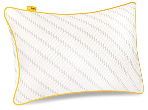 Cosi Home Geschreddertes Memory Foam Kissen zum Schlafen, Verstellbares Kopfkissen mit Bambus Kissenbezug & Kühleffekt, Schaumstoff Kissen für Rücken-, Bauch- und Seitenschläfer - Waschbar