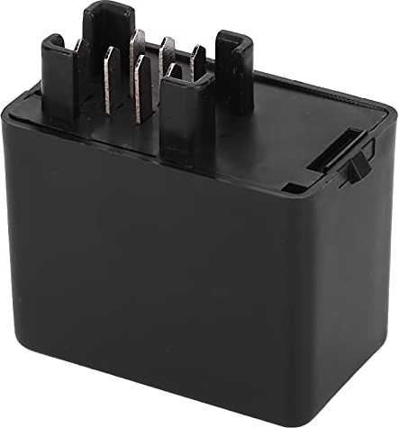 7 Polig Elektronisches Blinkrelais, 12V DC Blinker Relais Blinkmodul für Motorrad Fahrzeug LED Blinkerlampen