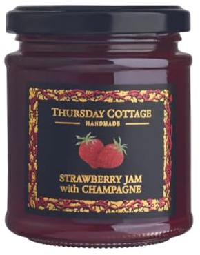 Thursday Cottage Strawberry Jam With Champagne 2x210g