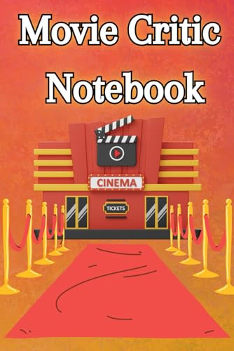 Movie Critic Notebook: Movie Checklist Book For Movie Lovers & Film Enthusiasts With Index & Numbered Pages