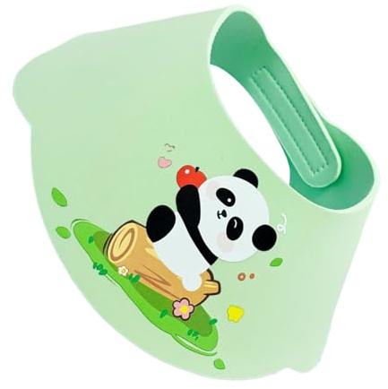 Syengery Kinder Haarwaschschild, Duschvisier für Kinder,Wasserdichte Kinder Duschkappe - Eingepasster Badeschild für Kinder halten trockene Schutzabdeckung