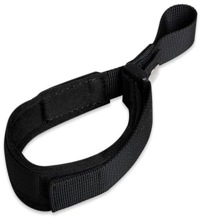 Pet Wrist Strap Hands Free Dog Leash Short Rope Free Wrist Strap Adjustable Anti Dislodging for Training Lead for Small to Large Dogs Black
