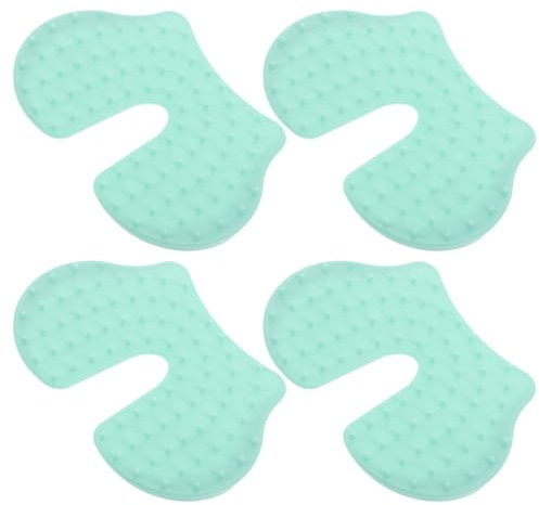 Auxiliary Pad 4 Pezzi Tpee per Assistenza All'iniezione | Verde Chiaro, Supporto alla Pressione Salda, Confezione da 4, Facile da Pulire e Riutilizzabile